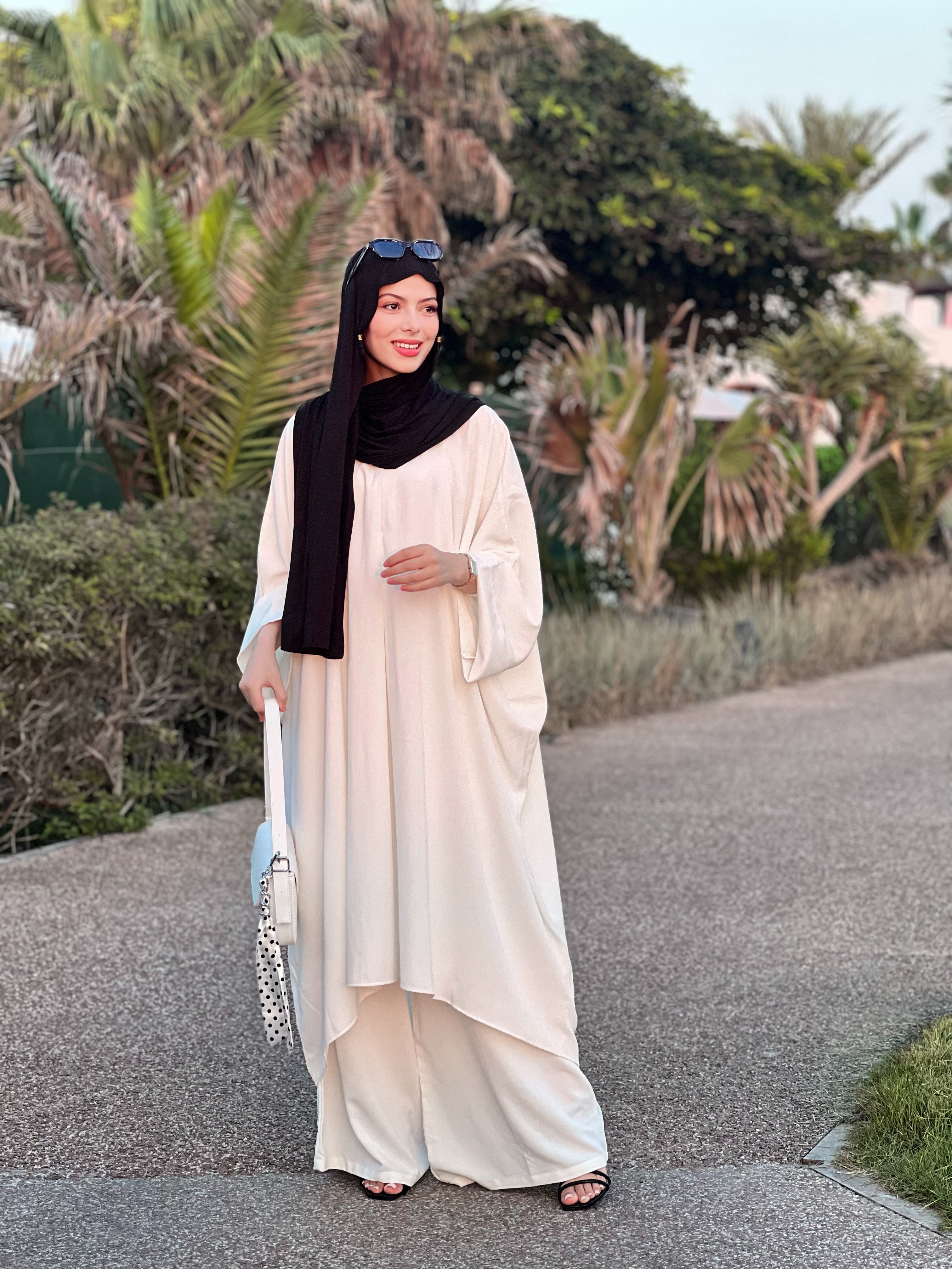 Flowing Abaya Set